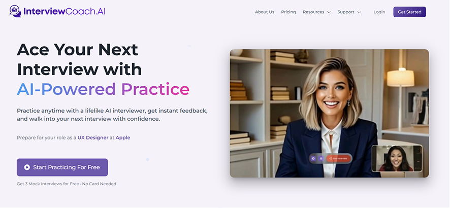 Signup Free at InterviewCoach.AI